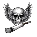 Job Bible tattoo design idea