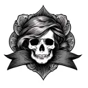 Tooled Leather tattoo design idea