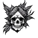 Tooled Leather tattoo design idea