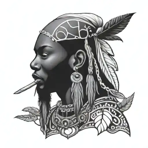 Shango Orisha tattoo design idea
