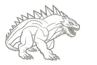 Godzilla tattoo design idea