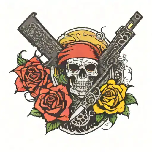 Guns N' Roses tattoo design idea