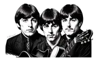 The Beatles tattoo design idea