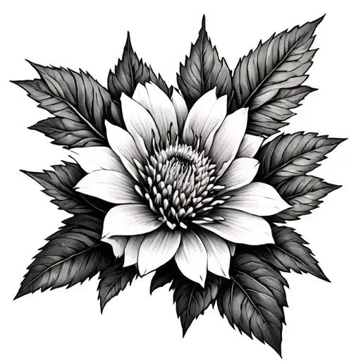 Hyssop tattoo design idea