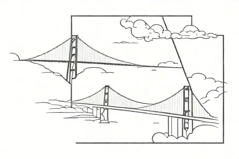 cause there were pages turned when the bridges burn tattoo design idea