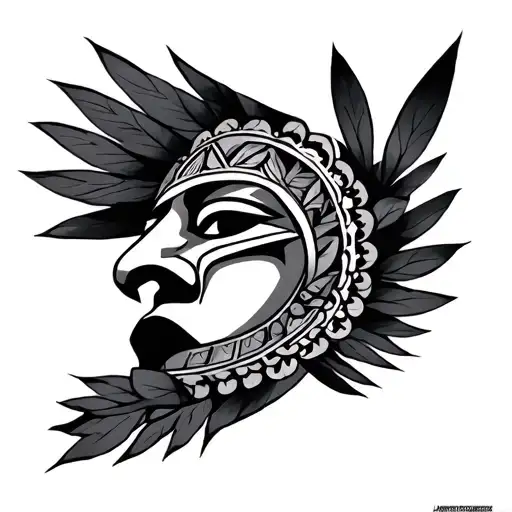 azteca tattoo design idea