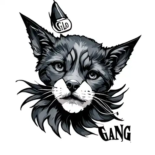 GLO Gang tattoo design idea