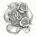 Proverbs 16:9  tattoo design idea