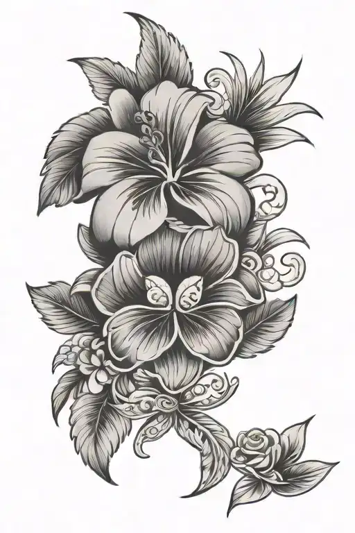 Traditional Hawaiian Tattoo that symbolizes strength, love, character, family, and adaptability  tattoo design idea