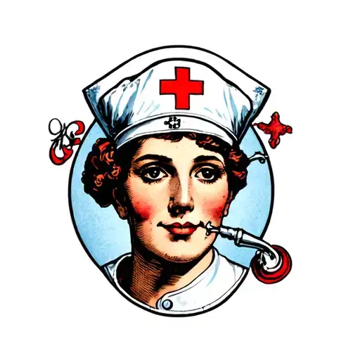 nurse tattoo for men tattoo design idea