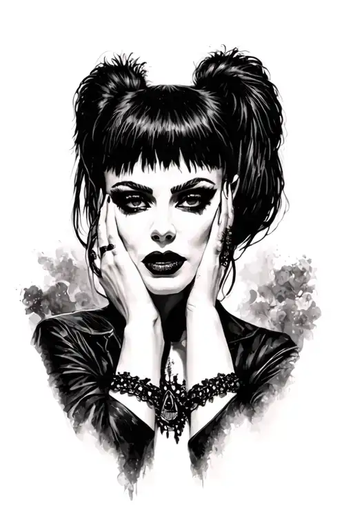 siouxsie and the banshees  tattoo design idea