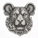 the big lez show tattoo design idea