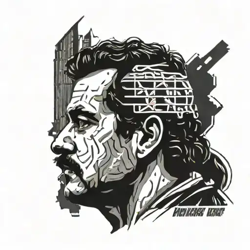 pablo escobar tattoo design idea