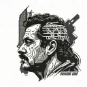 pablo escobar tattoo design idea