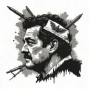 pablo escobar tattoo design idea