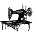sewing machine Rita Marie tattoo design idea