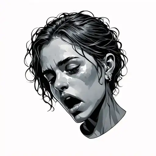 Anxiety Overthinkers tattoo design idea