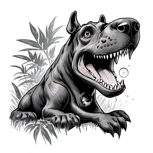 Scooby Doo, jurassic park, lord of the rings tattoo design idea
