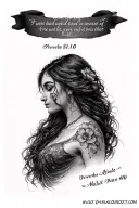 proverbs 31:10 tattoo design idea
