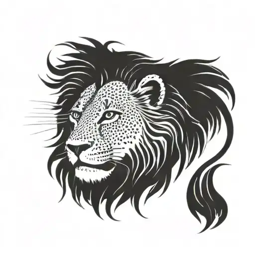 I have been a cycling fan for 30 years, I am a lion, I want to be perseverant, I am super zen in the mountains and my two tattoo design idea