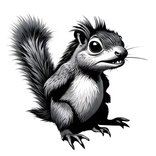 scrat trying to take tattoo design idea