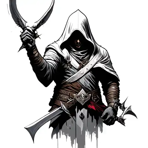Assasins Creed tattoo design idea