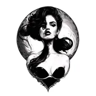 boobies tattoo design idea