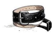 Black Belt tattoo design idea