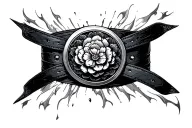 Black Belt tattoo design idea