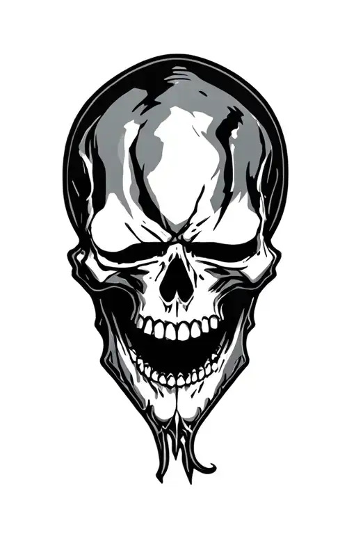 Volbeat Skull tattoo design idea