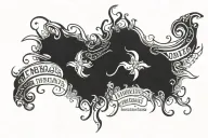 quote 'Embrace your weirdness appreciate your uniqueness' tattoo design idea