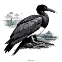 Frigate Bird tattoo design idea