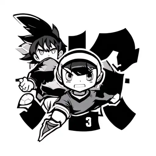 Inazuma Eleven tattoo design idea