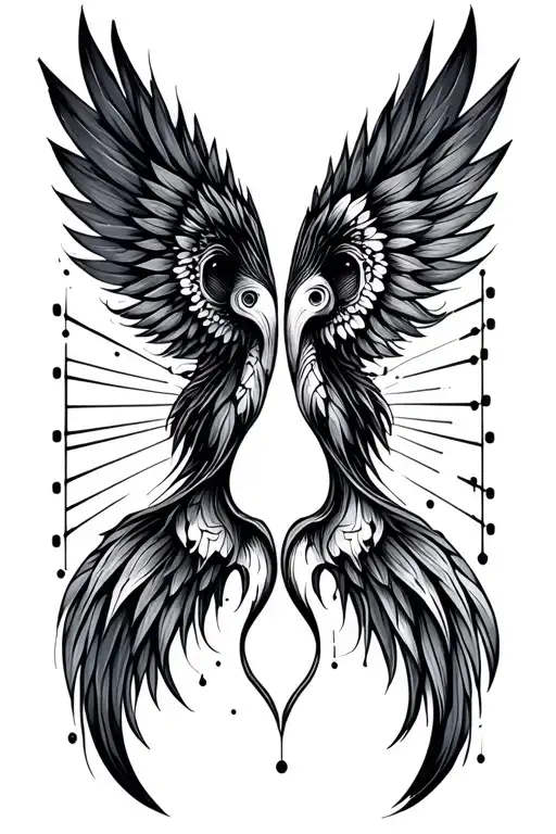 soulmate love eternal matching for couple morse code tattoo design idea