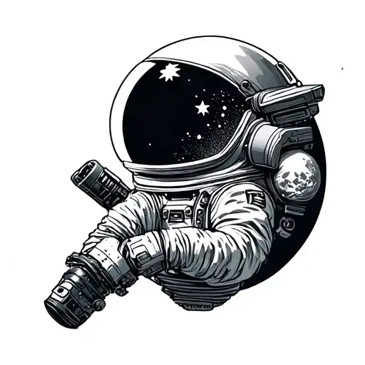 Nasa tattoo design idea