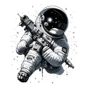 Nasa tattoo design idea