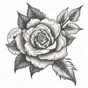 Child Birth Date tattoo design idea