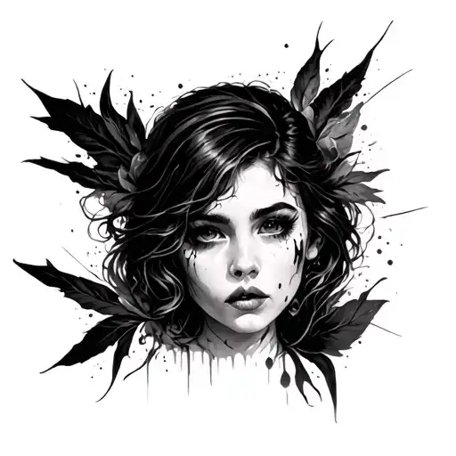 Beautiful Disaster tattoo design idea