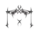 Coverup Norse Mythology tattoo design idea