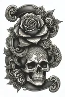 Malenia elden ring tattoo design idea