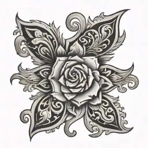 Tooled Leather tattoo design idea