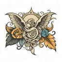 Miscarriage Symbols tattoo design idea