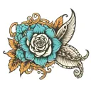 Miscarriage Symbols tattoo design idea