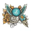 Miscarriage Symbols tattoo design idea