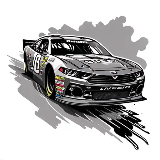 Nascar tattoo design idea
