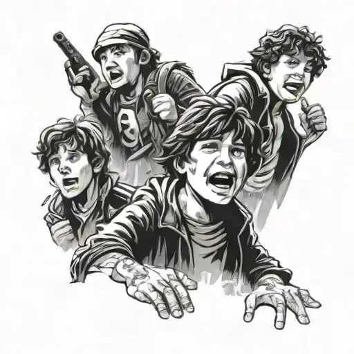 the Goonies  tattoo design idea