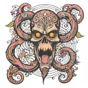 penis tattoo design idea