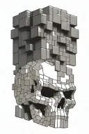 minecraft tattoo design idea