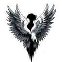 Fourth Wing tattoo design idea
