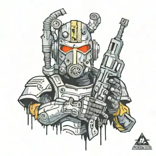 Fallout New Vegas tattoo design idea